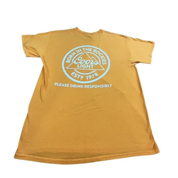 Gildan Other - Tennessee Volunteers Coors Light Shirt Mens Large Orange Born in the Rockies